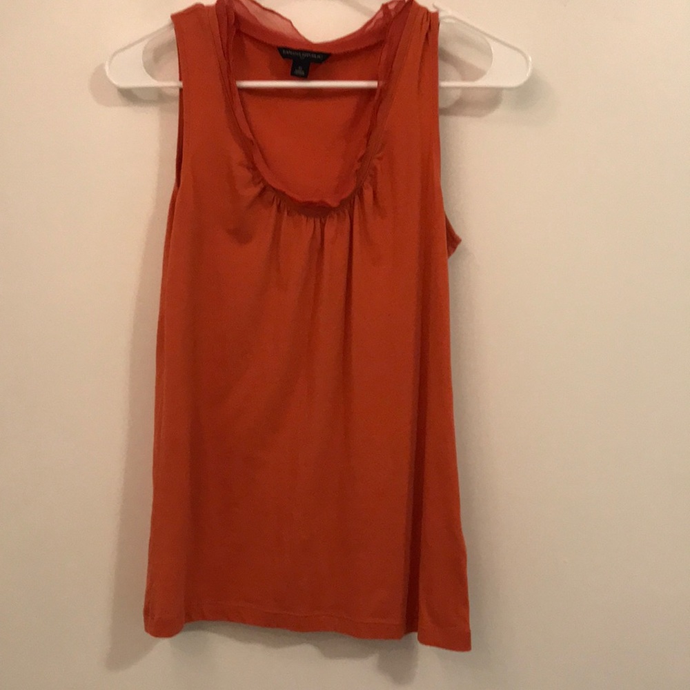Orange tank top